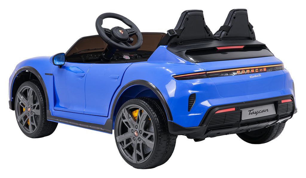 Porsche Taycan Turbo S Blue Vehicle