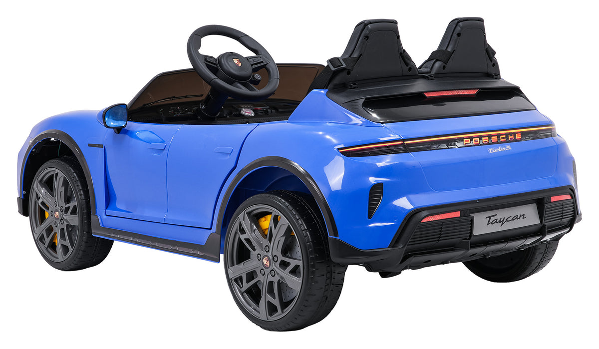 Porsche Taycan Turbo S Blue Vehicle