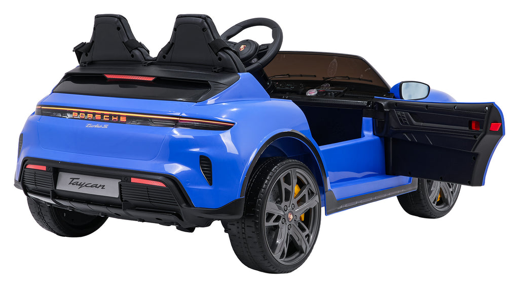 Porsche Taycan Turbo S Blue Vehicle