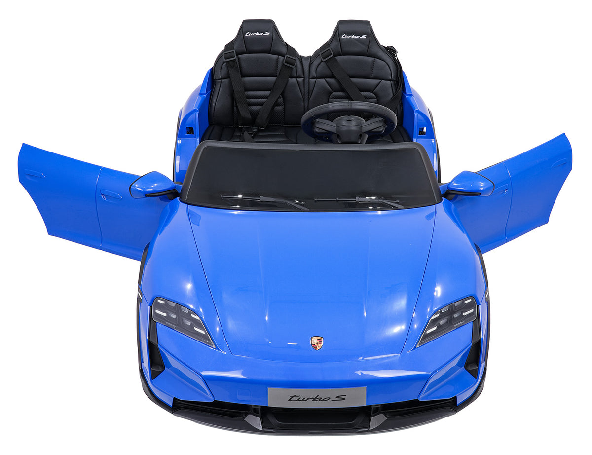 Elektrické autíčko Porsche Taycan Turbo S modrá