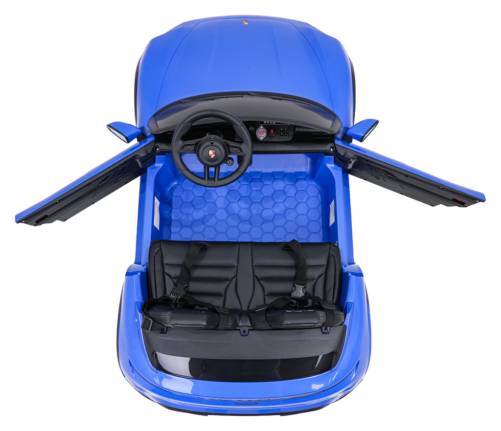 Porsche Taycan Turbo S Blue Vehicle