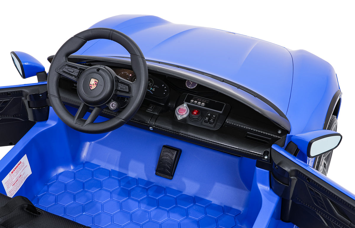 Porsche Taycan Turbo S Blue Vehicle