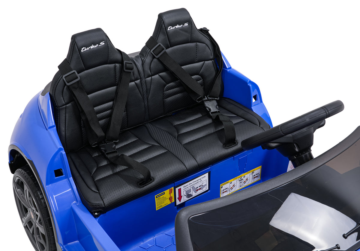 Elektrické autíčko Porsche Taycan Turbo S modrá