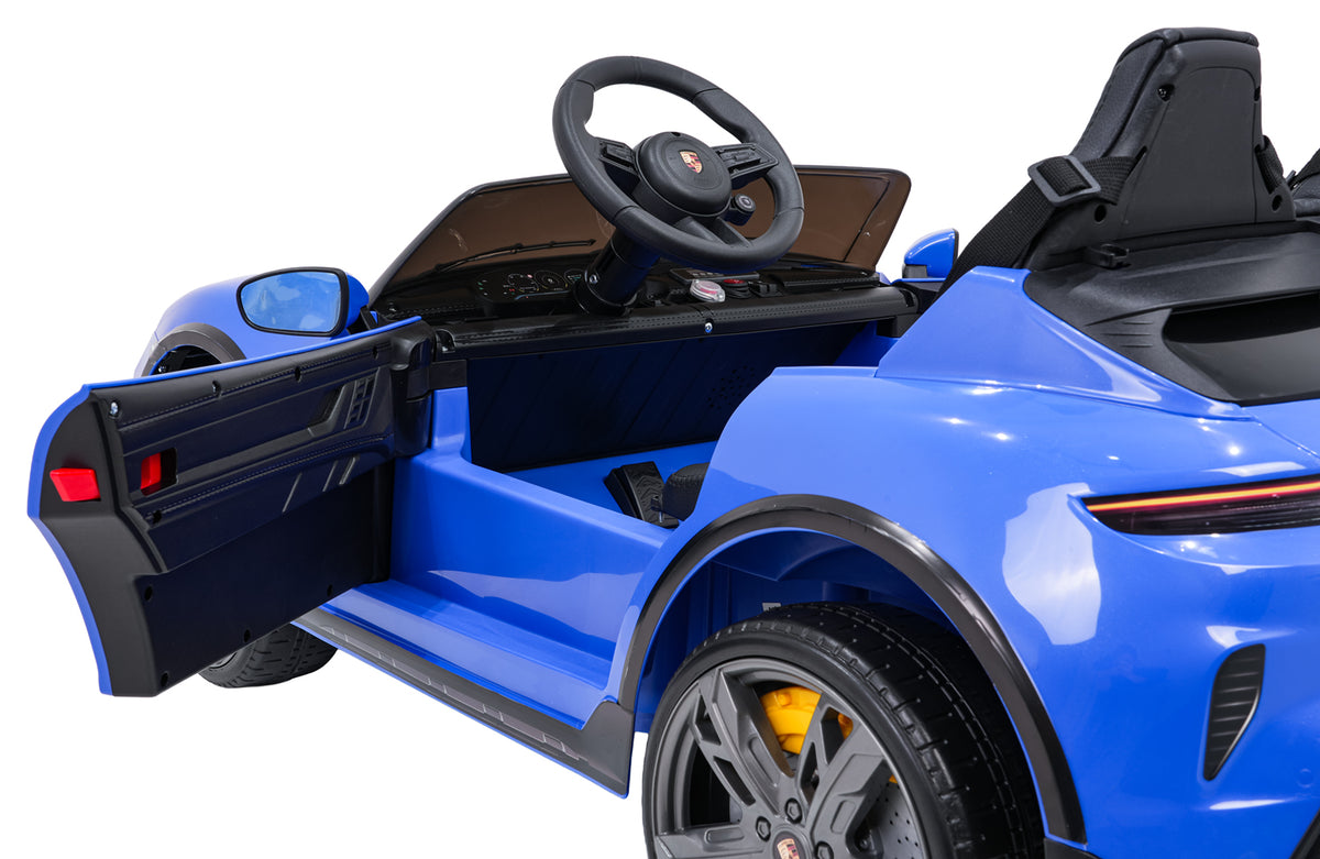 Elektrické autíčko Porsche Taycan Turbo S modrá