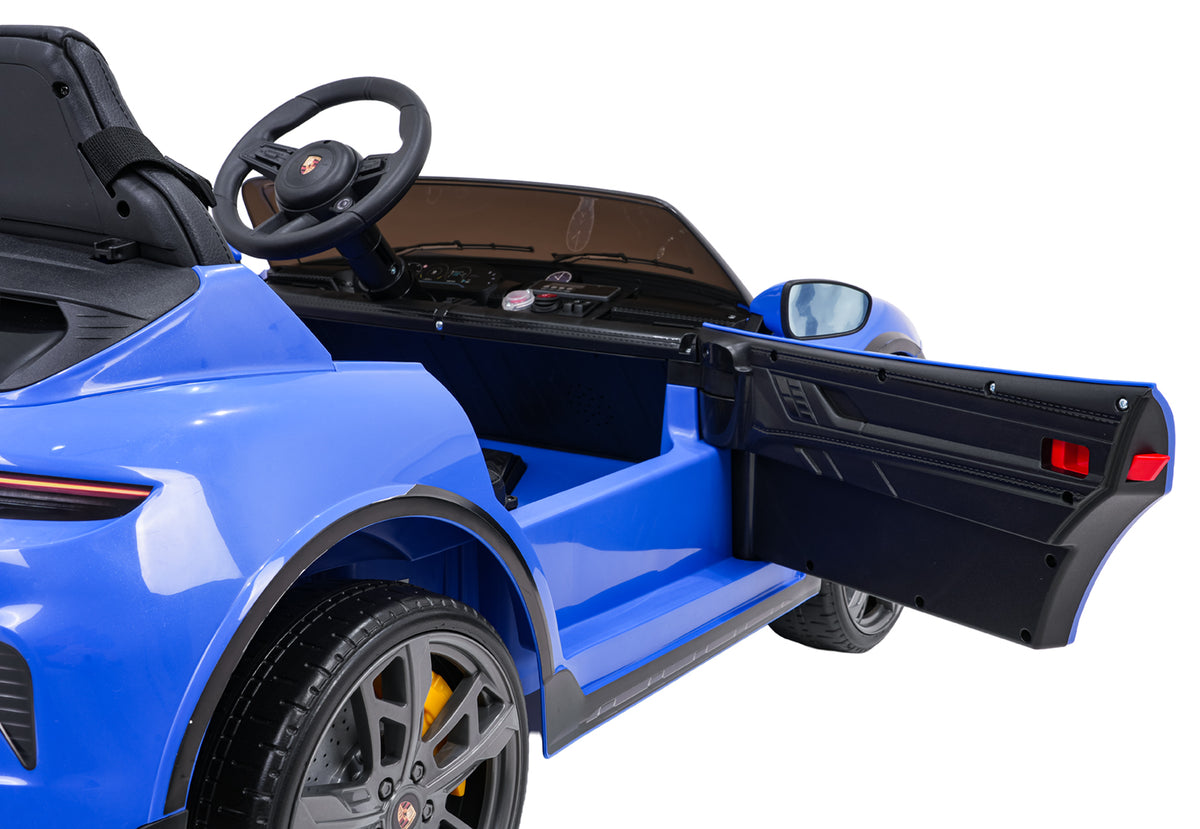 Porsche Taycan Turbo S Blue Vehicle
