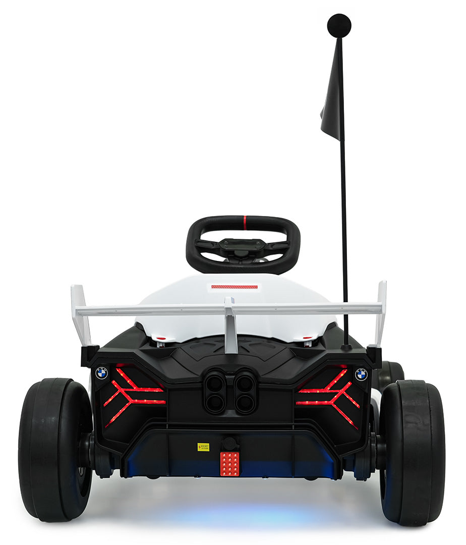 Elektrická driftovacia motokára BMW 24 V – biela
