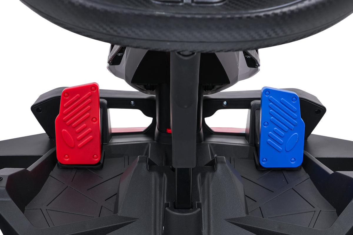 Elektrická driftovacia motokára BMW 24 V – biela