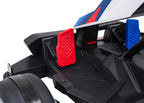 Elektrická driftovacia motokára BMW 24 V – biela
