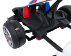 Elektrická driftovacia motokára BMW 24 V – biela