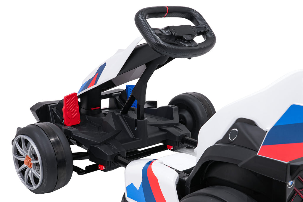 BMW Gokart Vehicle with Drift Function White