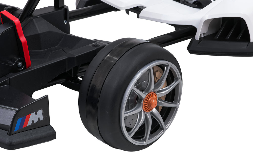 Elektrická driftovacia motokára BMW 24 V – biela