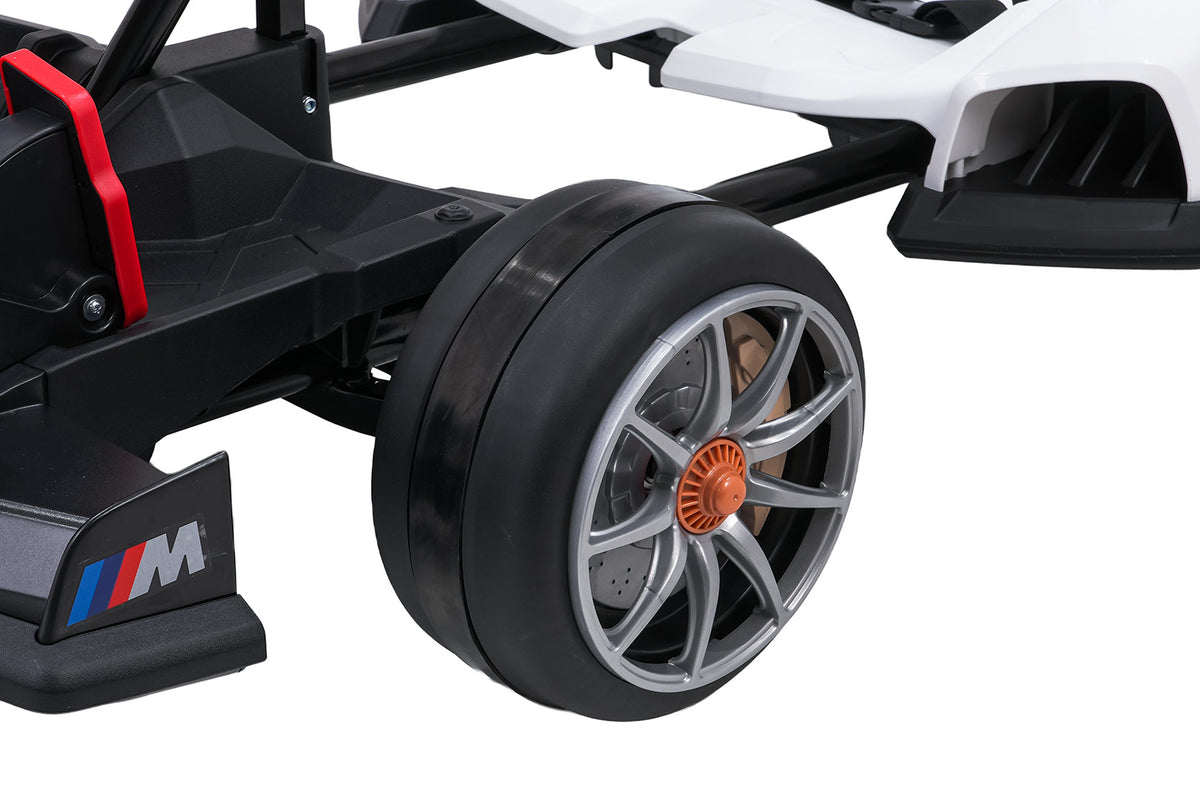 Elektrická driftovacia motokára BMW 24 V – biela