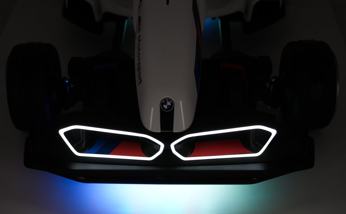 Elektrická driftovacia motokára BMW 24 V – biela