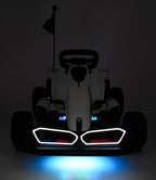 Elektrická driftovacia motokára BMW 24 V – biela