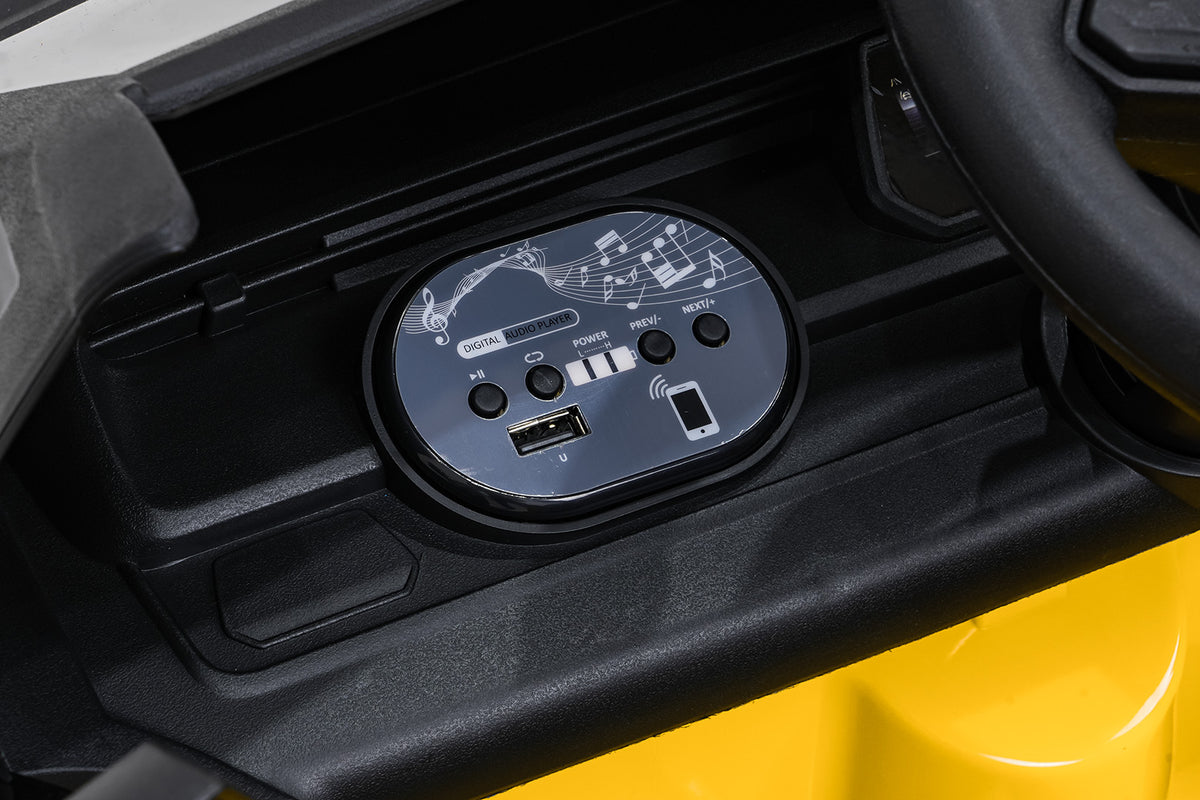 Elektrické autíčko Volkswagen ID BUZZ žltá