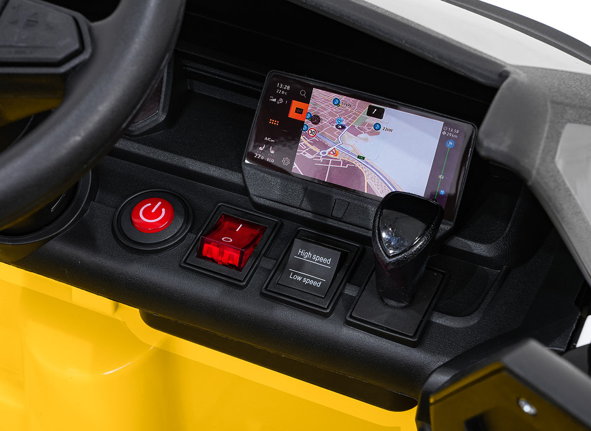 Elektrické autíčko Volkswagen ID BUZZ žltá