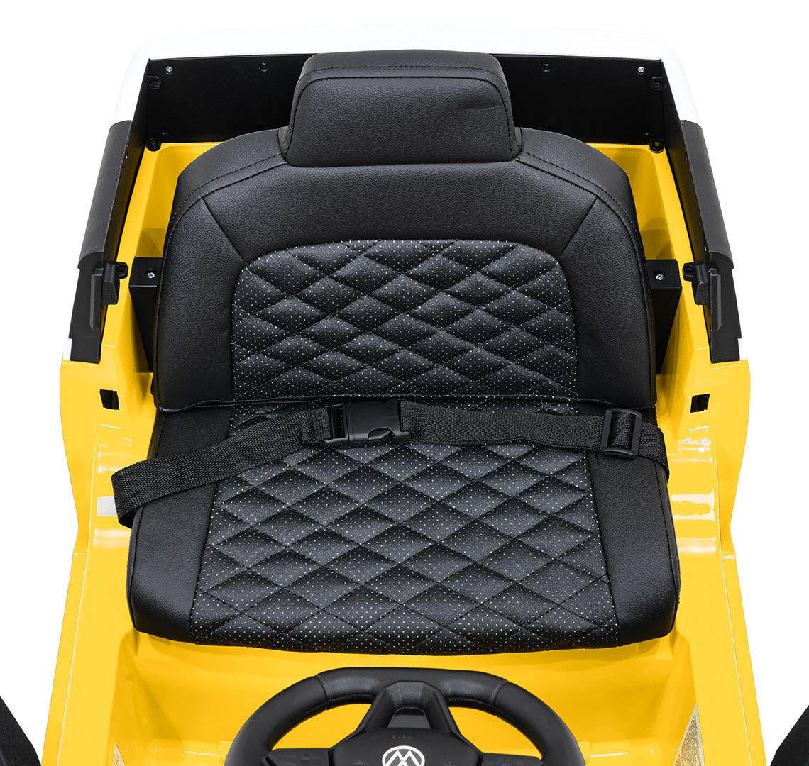 Elektrické autíčko Volkswagen ID BUZZ žltá