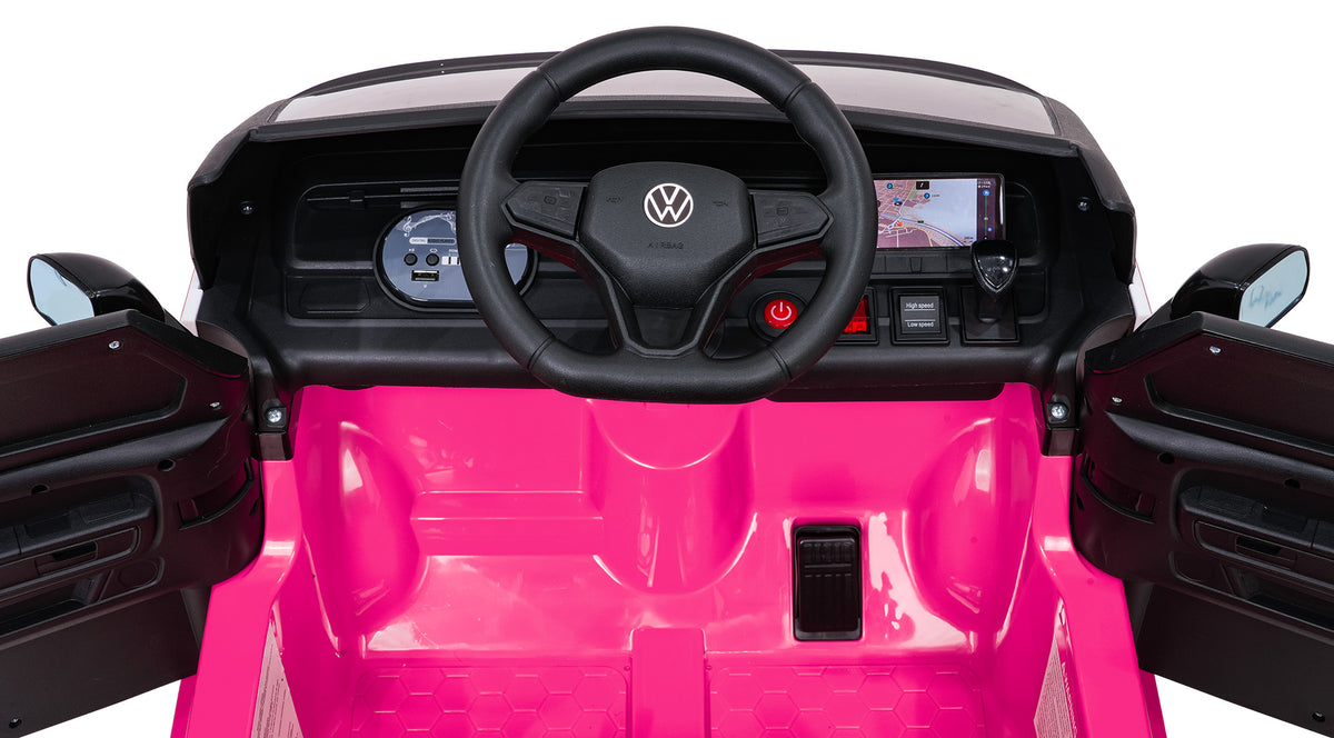 Elektrické autíčko Volkswagen ID BUZZ ružová