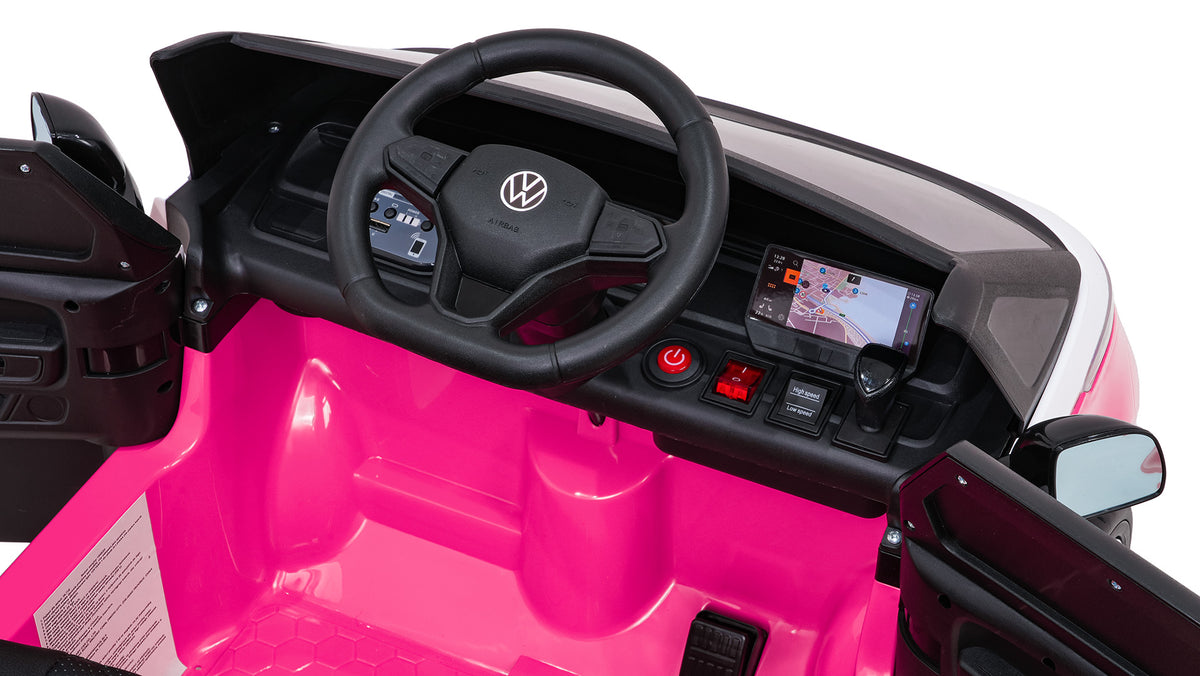 Elektrické autíčko Volkswagen ID BUZZ ružová