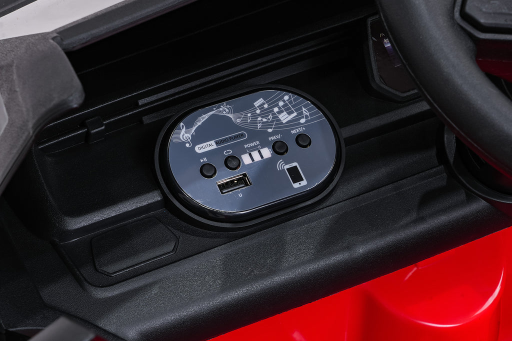 Elektrické autíčko Volkswagen ID BUZZ červená