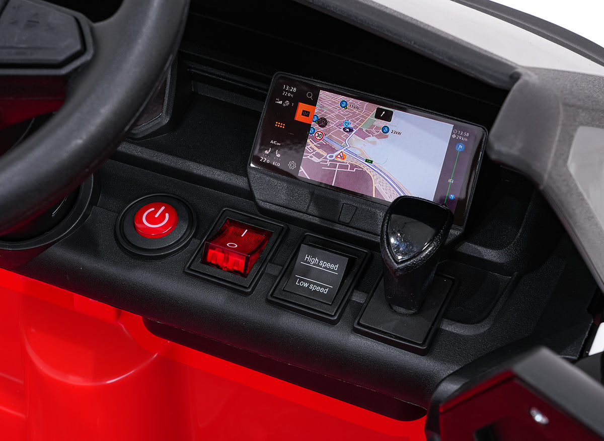 Elektrické autíčko Volkswagen ID BUZZ červená