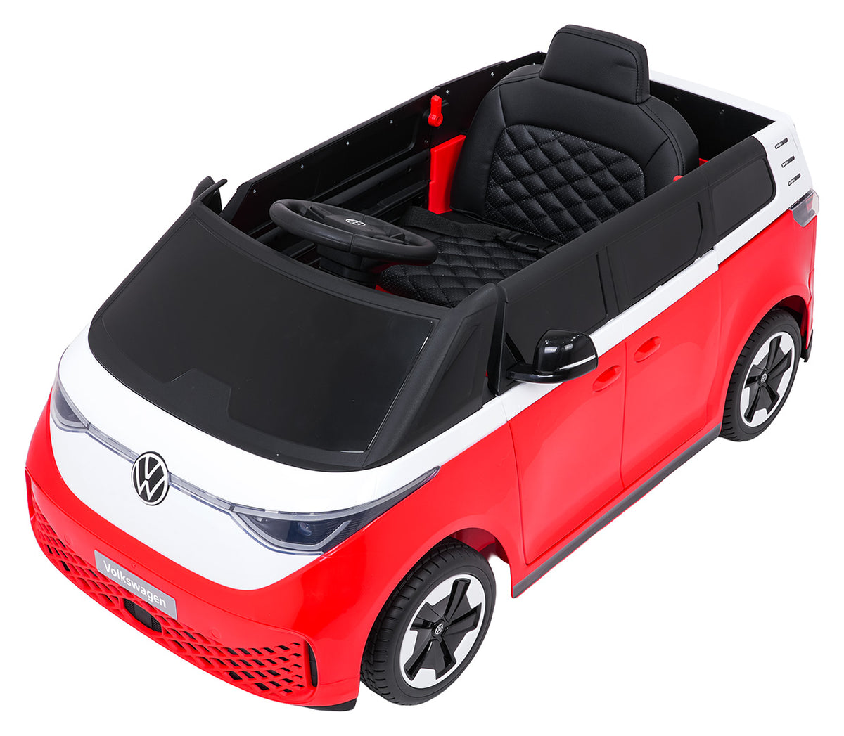 Elektrické autíčko Volkswagen ID BUZZ červená