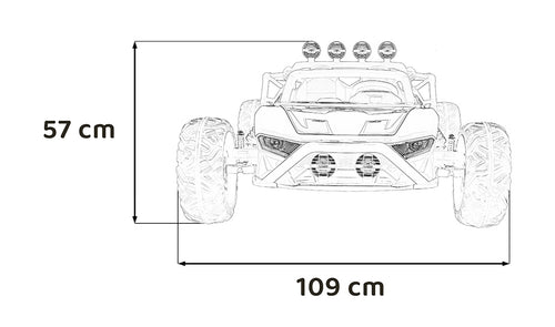 Vehicle Buggy Racing 5 Black