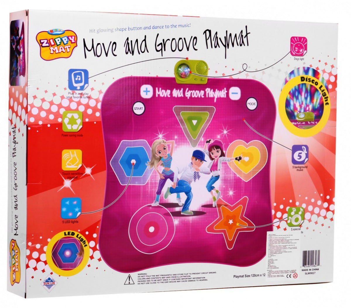Dance mat Twister Move and Groove