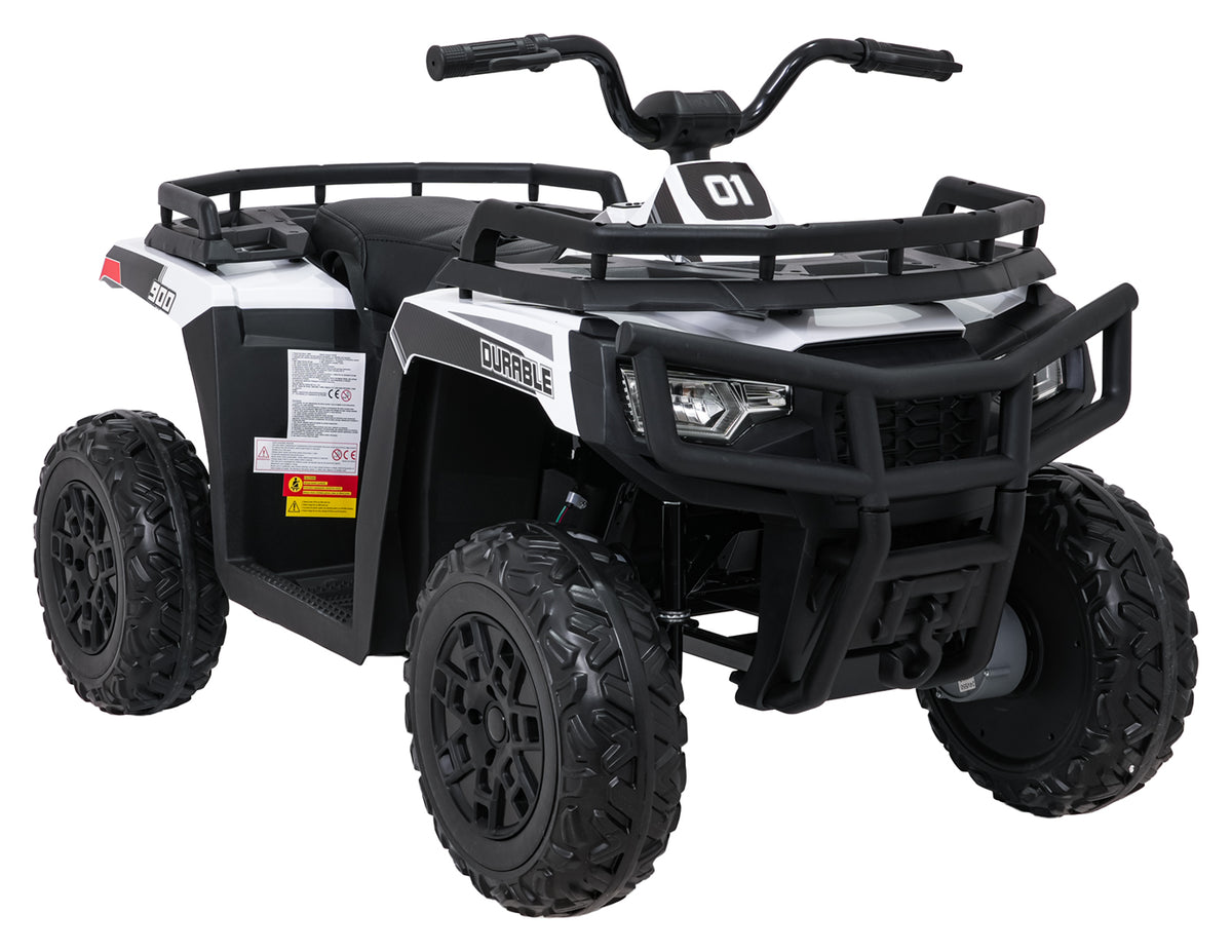 WOLF 4x4 ATV Quad Vehicle White