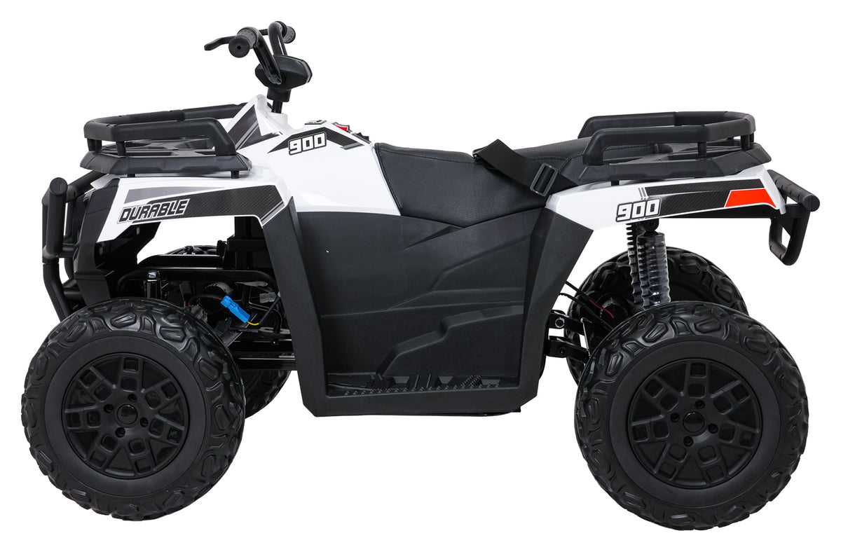 WOLF 4x4 ATV Quad Vehicle White