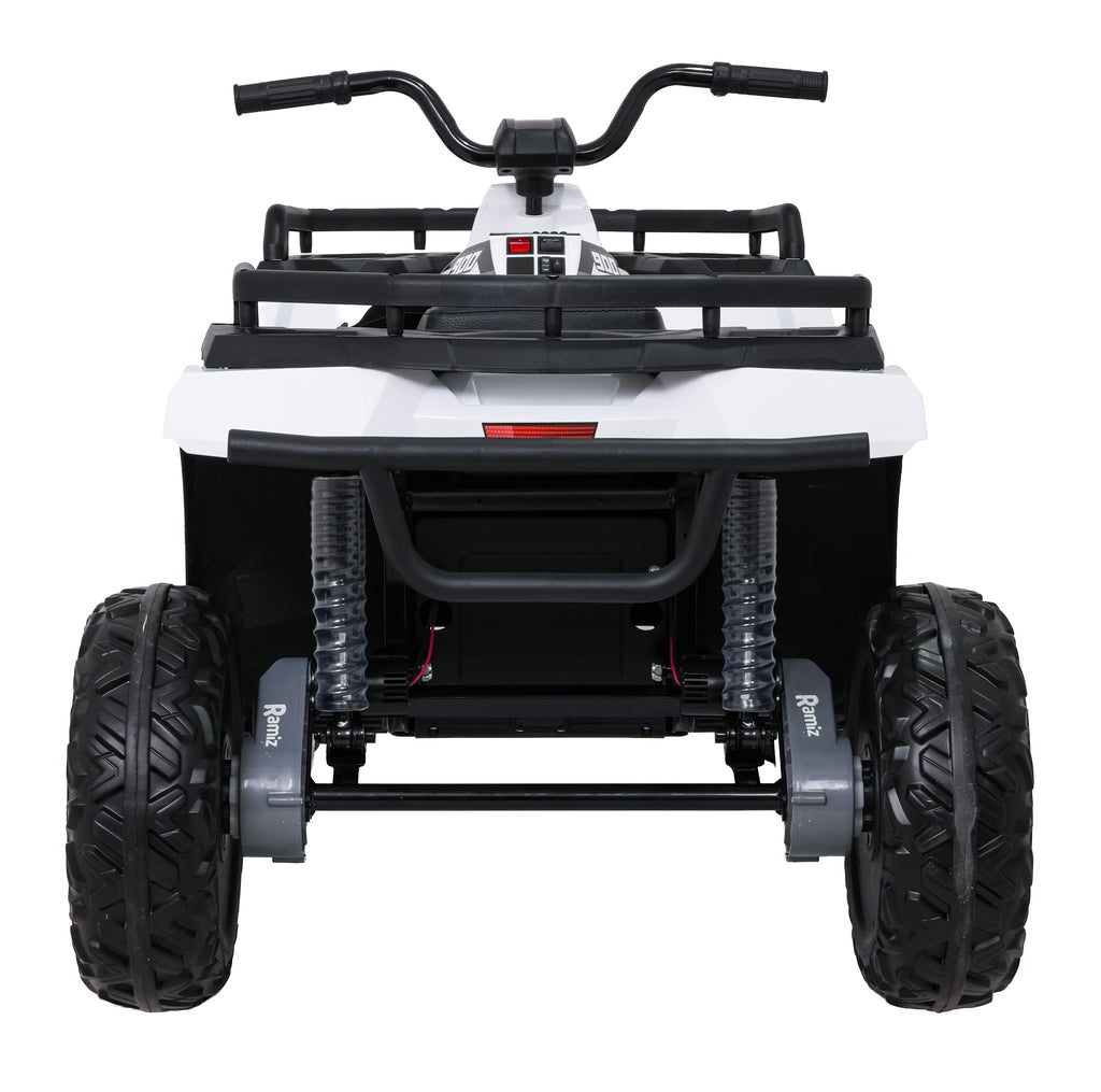WOLF 4x4 ATV Quad Vehicle White