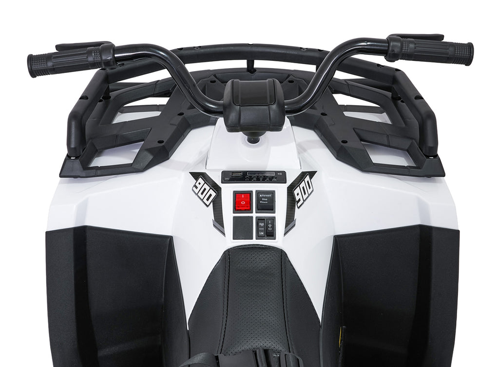 WOLF 4x4 ATV Quad Vehicle White