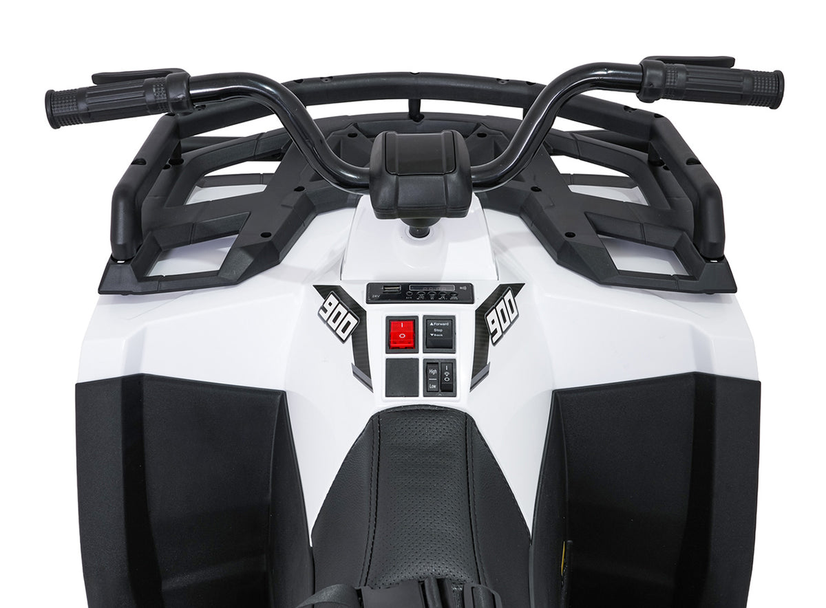 WOLF 4x4 ATV Quad Vehicle White