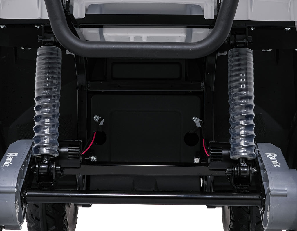 WOLF 4x4 ATV Quad Vehicle White