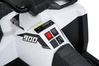 WOLF 4x4 ATV Quad Vehicle White