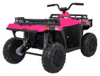 Elektrická štvorkolka WOLF ružová 4x4 ATV