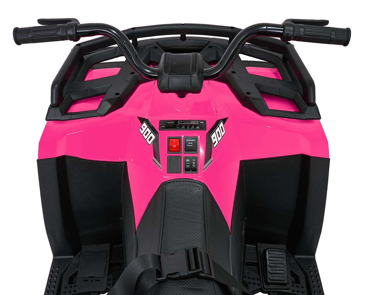 Elektrická štvorkolka WOLF ružová 4x4 ATV