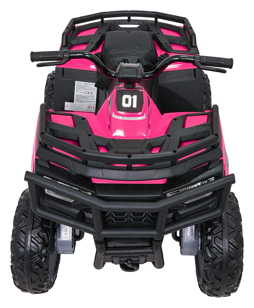 Elektrická štvorkolka WOLF ružová 4x4 ATV