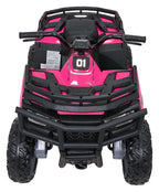 Elektrická štvorkolka WOLF ružová 4x4 ATV