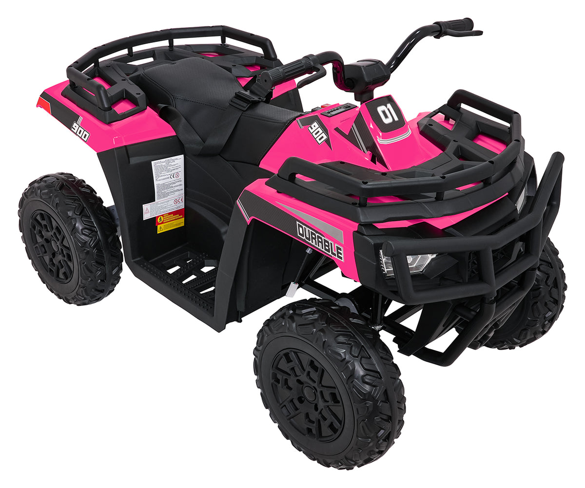 Elektrická štvorkolka WOLF ružová 4x4 ATV