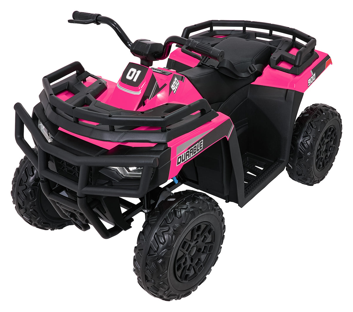 Elektrická štvorkolka WOLF ružová 4x4 ATV