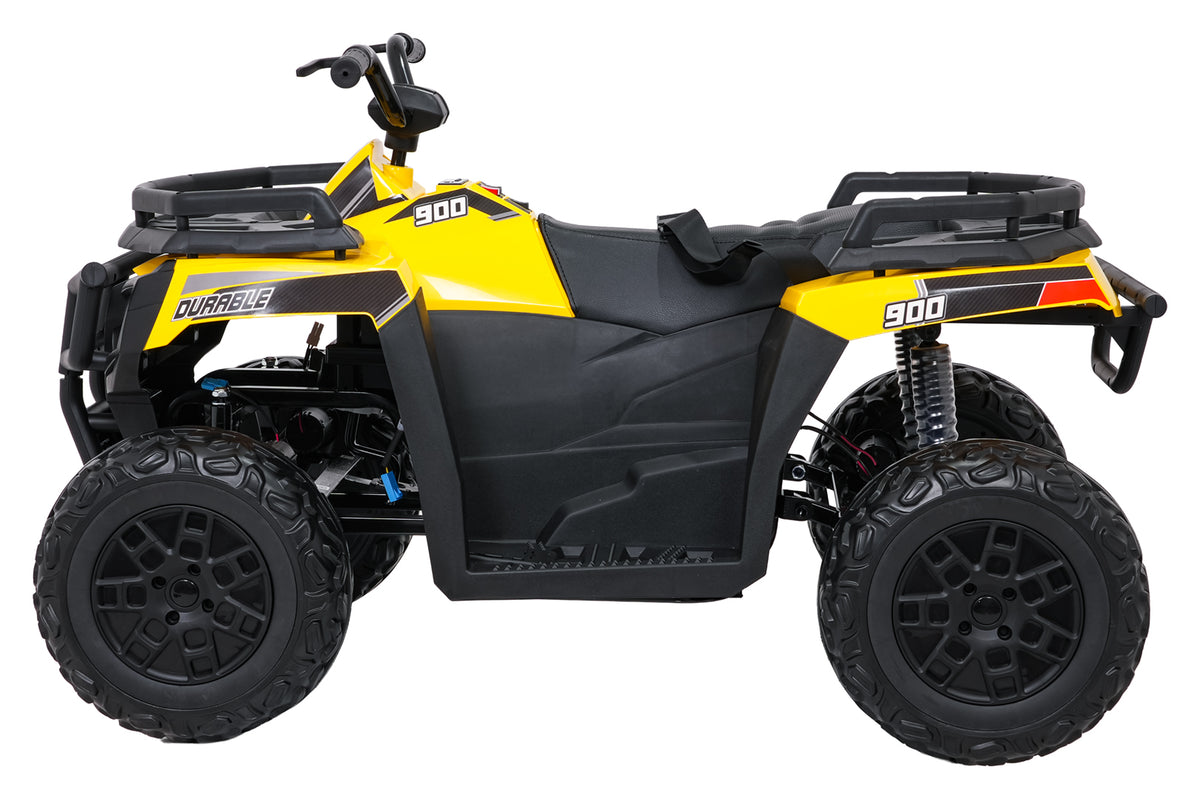 Elektrická štvorkolka 4x4 ATV WOLF žltá