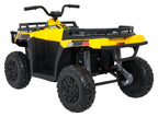 Elektrická štvorkolka 4x4 ATV WOLF žltá
