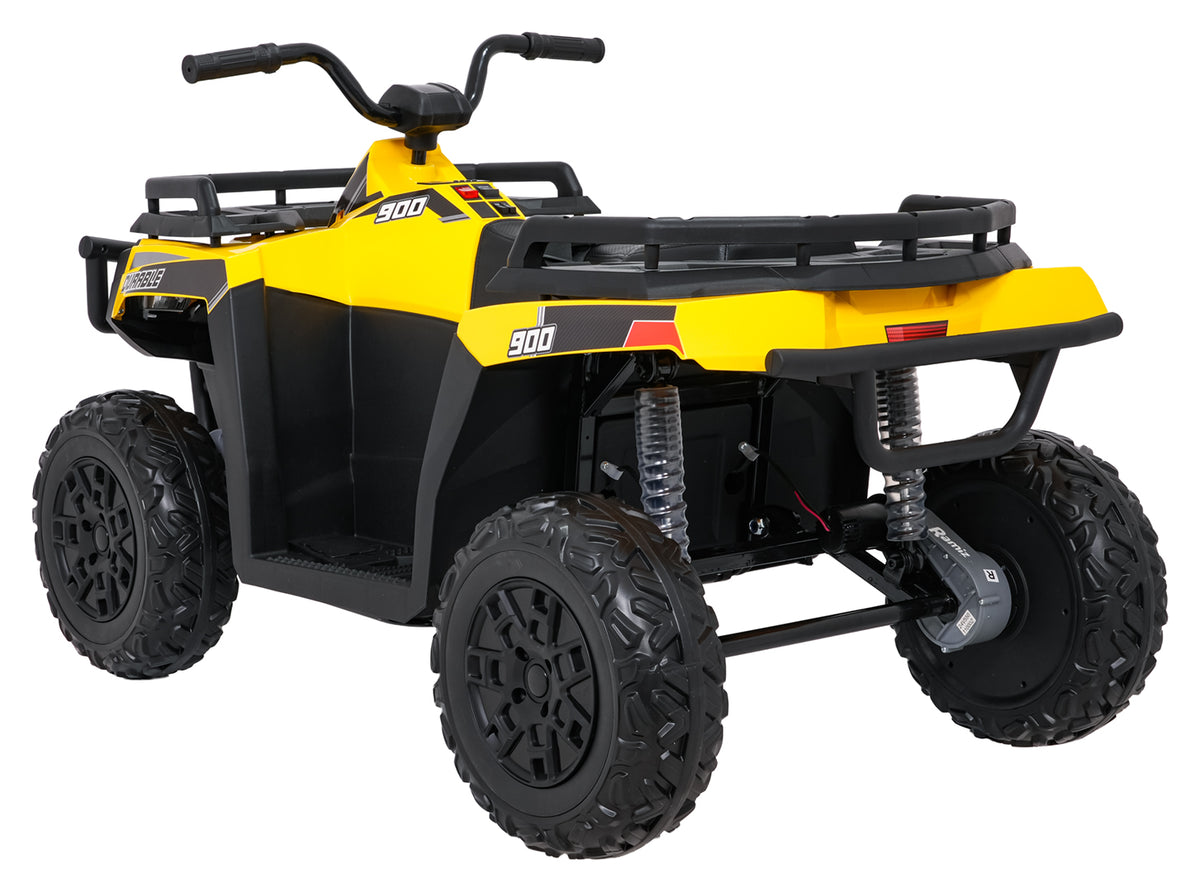 Elektrická štvorkolka 4x4 ATV WOLF žltá