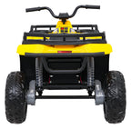 Elektrická štvorkolka 4x4 ATV WOLF žltá