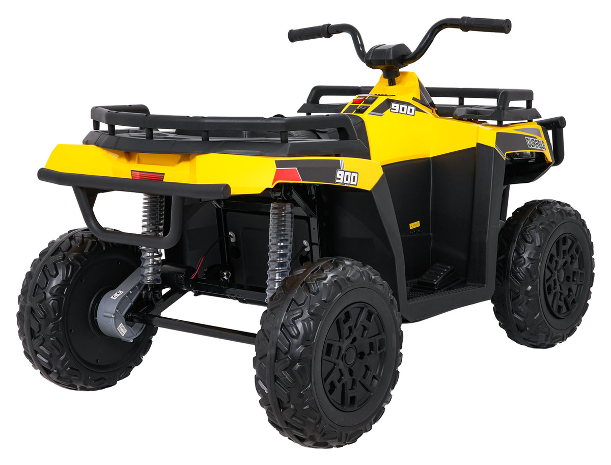 Elektrická štvorkolka 4x4 ATV WOLF žltá