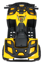 Elektrická štvorkolka 4x4 ATV WOLF žltá