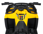 Elektrická štvorkolka 4x4 ATV WOLF žltá