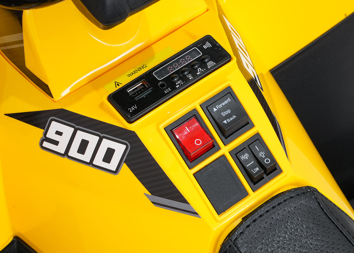 Quad Vehicle 4x4 ATV WOLF Yellow