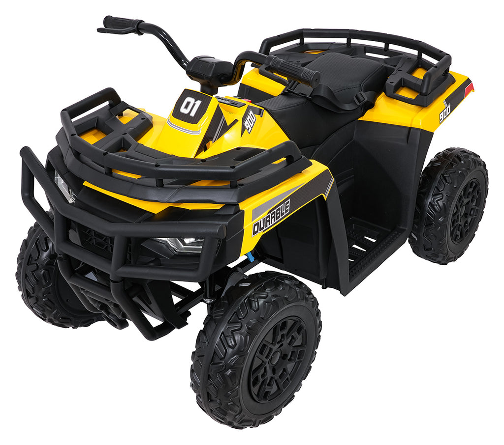 Elektrická štvorkolka 4x4 ATV WOLF žltá